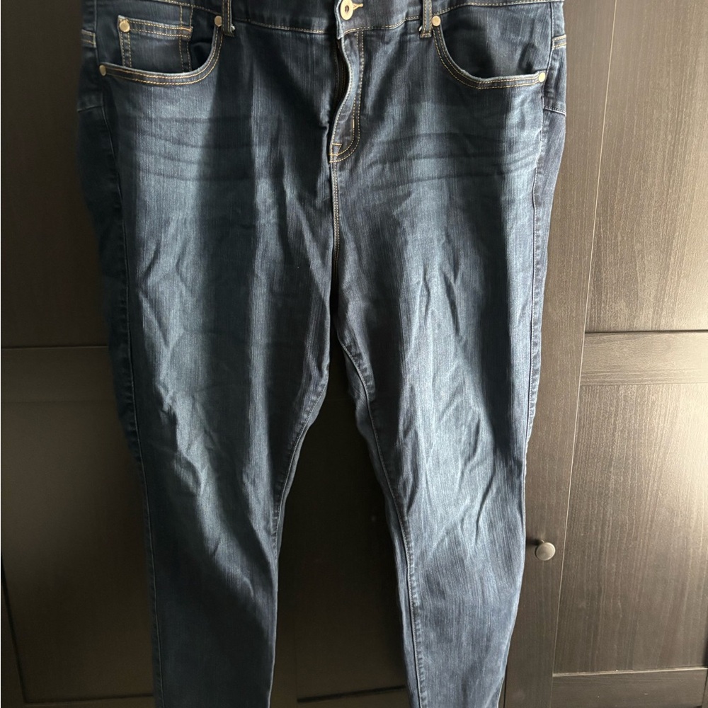 Torrid Dark Indigo Bombshell Skinny Jeans
